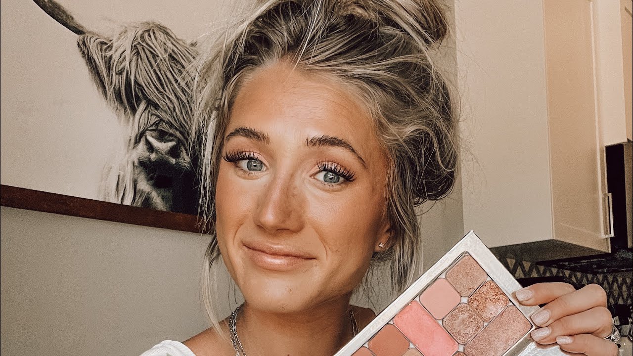 Easy Pink Eyeshadow Tutorial Youtube