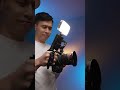 on camera lighting solution for vertical camera rig 🔥 zhiyun