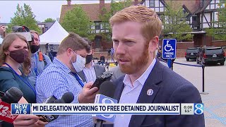 MI delegation working to free detained journalist