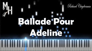 Richard Clayderman - Ballade Pour Adeline | Piano Cover + Sheets + MIDI | Magic Hands