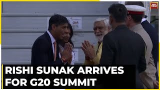 G20 Summit Updates: UK Prime Minister Rishi Sunak Lands In Delhi Ahead Of G20 Summit