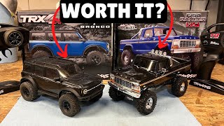 Traxxas TRX4M Ford F-150 \u0026 Ford Bronco Comparison! Which one is for you?