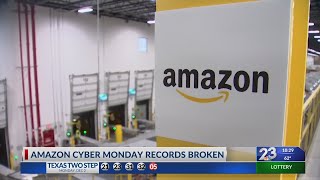 Amazon Cyber Monday records broken