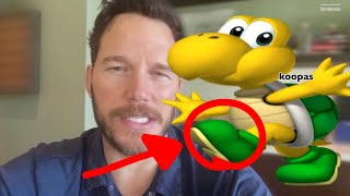 Chris Pratt Mario Movie Interview but I replaced every noun with KOOPAS