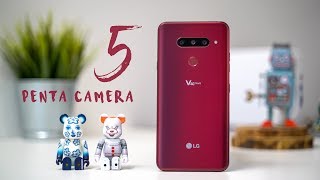 LG V40 ThinQ | 카메라가 하나 둘 셋 넷 다섯. 다섯???!!