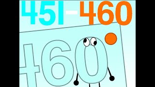 My Jumpstart Numbers Band 451-460 (five hundred is already close!)