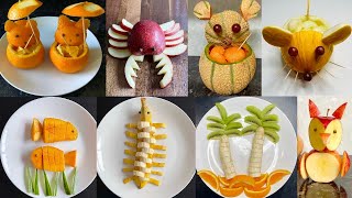 Top 10 Fruit Decoration Ideas / Super Fruit Decoration / Fruit curving and cutting Tricks /Fruit Art