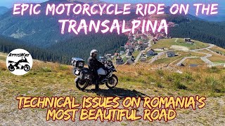 Epic Motorcycle Ride On The Transalpina  Technical Issues On Romania's Most Beautiful Road #AttisWay