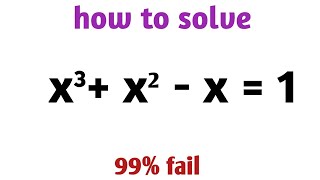 A Nice Algebra Problem | Beautiful Algebra Problem