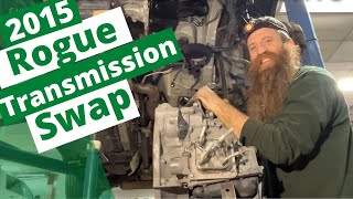 2015 Nissan Rogue Transmission Removal and Replacement