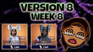 Fortnite Weekly Reset Videos 9tube Tv - weekly reset v8 40 bunny heroes and bugs talk fortnite save the
