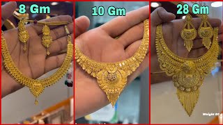 22k gold necklace ka designs simple latest design