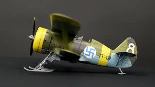 I-153 Chaika - 1:72 ICM aircraft model build