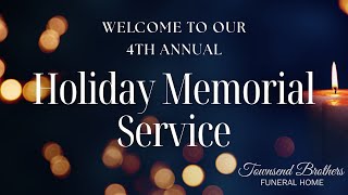 2025 Holiday Memorial Service