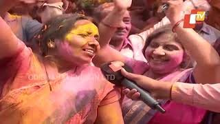 Sambalpur soaks in Holi hues with enthusiasm