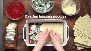 Quick and Easy Spinach Lasagna Recipe