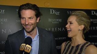 Jennifer Lawrence on 'Serena' Sex Scenes With Bradley Cooper: 'I Pointed and Laughed'