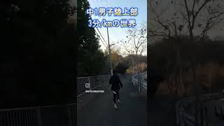 【ビルドアップ走】中1男子陸上部、1500mベスト4分34秒、 #onfriends #マラソン #ウルトラマラソン #1500m #中学陸上 キロ3分を切る世界