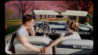 It's spring 1948, you're sharing an ice cream in the car (vintage oldies music, birds chirping) ASMR