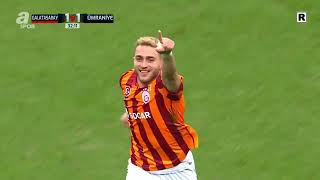 GOL Barış Alper Yılmaz Galatasaray 1-1 Ümraniyespor (Ziraat Türkiye Kupası 5. Tur)