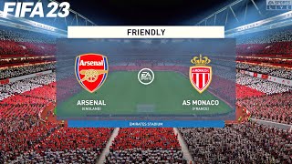 FIFA 23 | Arsenal vs AS Monaco - Club Friendly - Full Gameplay