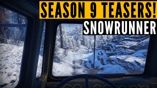 A LOOK at those SnowRunner Season 9 TEASER images