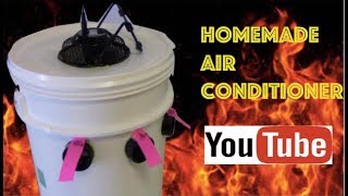 HOME MADE AIR CONDITIONER! EASY AS 1,2,3 !