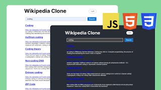Building a Wikipedia Clone: The Ultimate HTML, CSS, and JavaScript Project