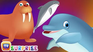 Surprise Eggs Wildlife Mammals Toys | Wild Sea Animals & Animal Sounds | ChuChu TV Surprise For Kids