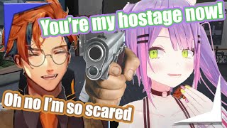 Towa took Roberu hostage and they talk about the anniversaries【Holostars EngSub】