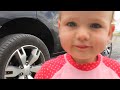 how to wash a car with a baby