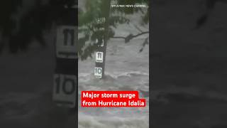Hurricane Idalia makes landfall in Florida Wednesday as a Category 3 storm #idalia #florida