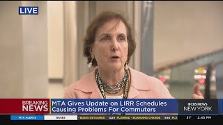 MTA discusses LIRR schedule changes causing commuter complaints