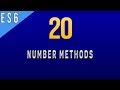 How to Use Number Methods in Javascript ES6 - 20