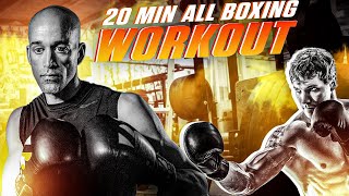 20 Minute All Boxing Heavy Bag Workout