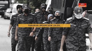 [INFOGRAFIK] Tahanan depoh imigresen lolos