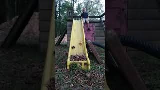 slow mo leaf explosion