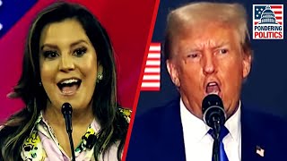 YIKES: MAGA Republican gives UNHINGED SPEECH trying to be Trump's VP!