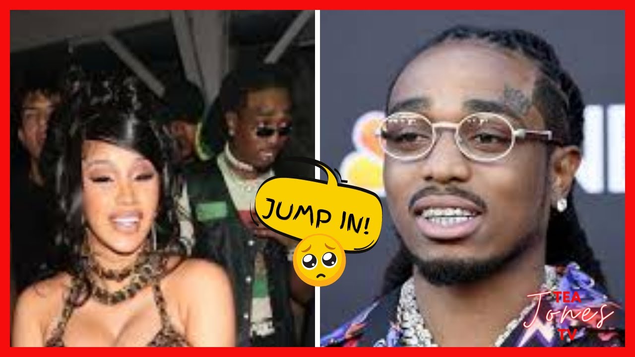 QUAVO Got SOME STRAIGHTENING At CARDI B Star- Studded Dancehall Themed ...