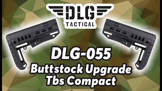 DLG Tactical | DLG-055 Upgrade | Tbs Compact Buttstock - Commercial Spec