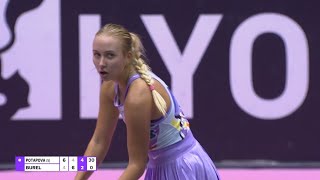 Anastasia Potapova vs Clara Burel highlights WTA LYON OPEN 2023