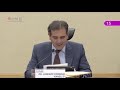 intervención del consejero presidente sobre el anteproyecto de presupuesto del ine para 2019.