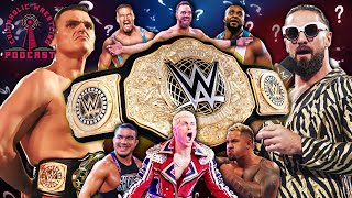 Cultaholic Wrestling Podcast 275 - Who Will Be The First WWE World Heavyweight Champion?