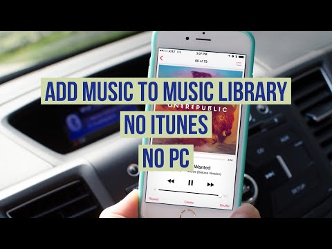 How can I put music on my iPhone 5 without iTunes?