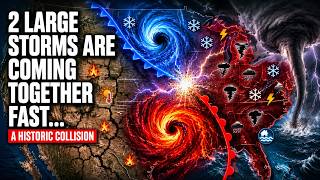 2 LARGE Storms Are Coming Together FAST...