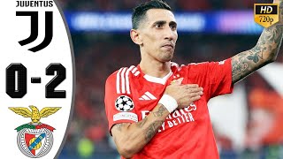 Juventus vs Benfica 0-2 Highlights \u0026 All Goals 2025 HD