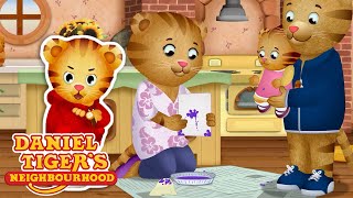 Margaret Makes a Painting But Daniel Wants Attention | Cartoons for Kids | Daniel Tiger