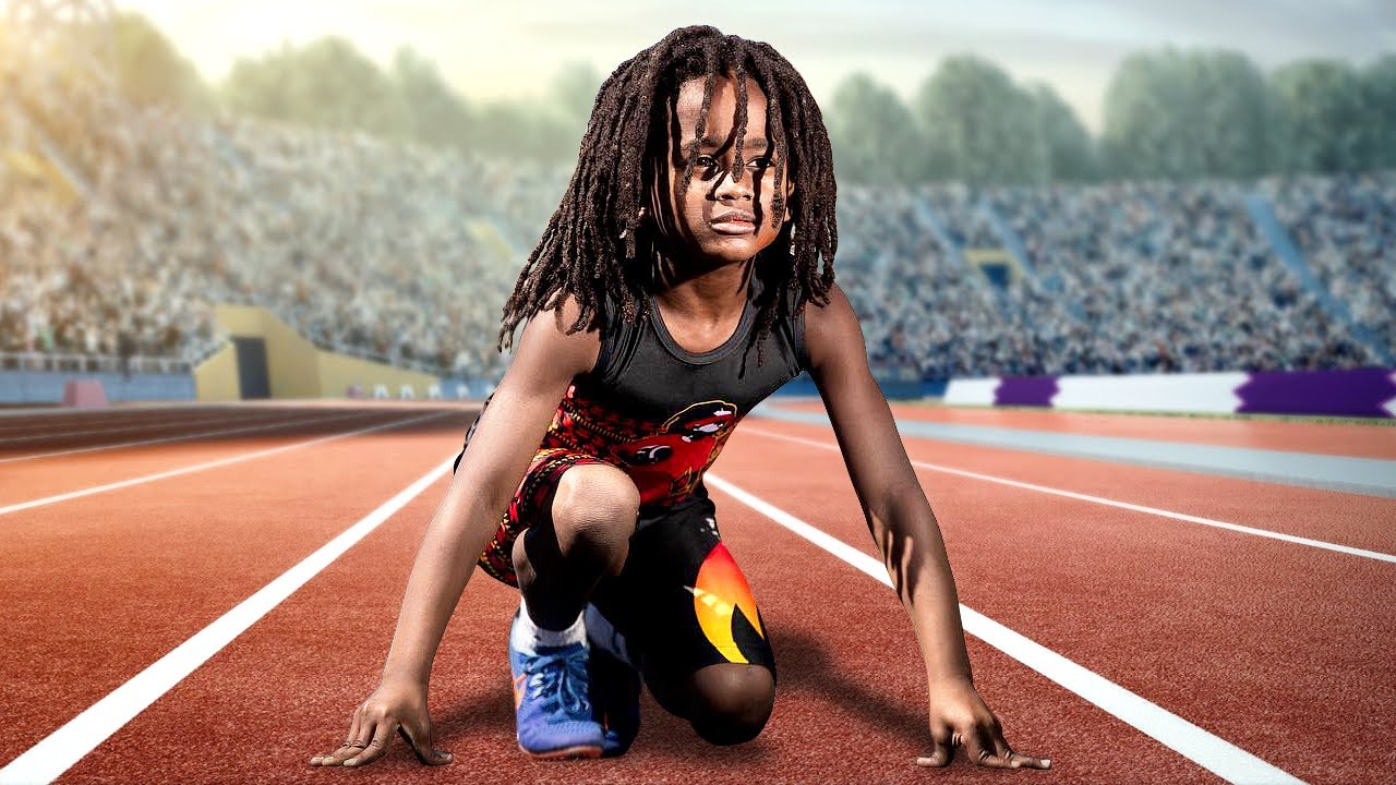 This Kid Runs So Fast, No One Can Beat Him...