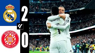 Real Madrid contre Girona 2-0 Résumé du Match | Liga 2024/25