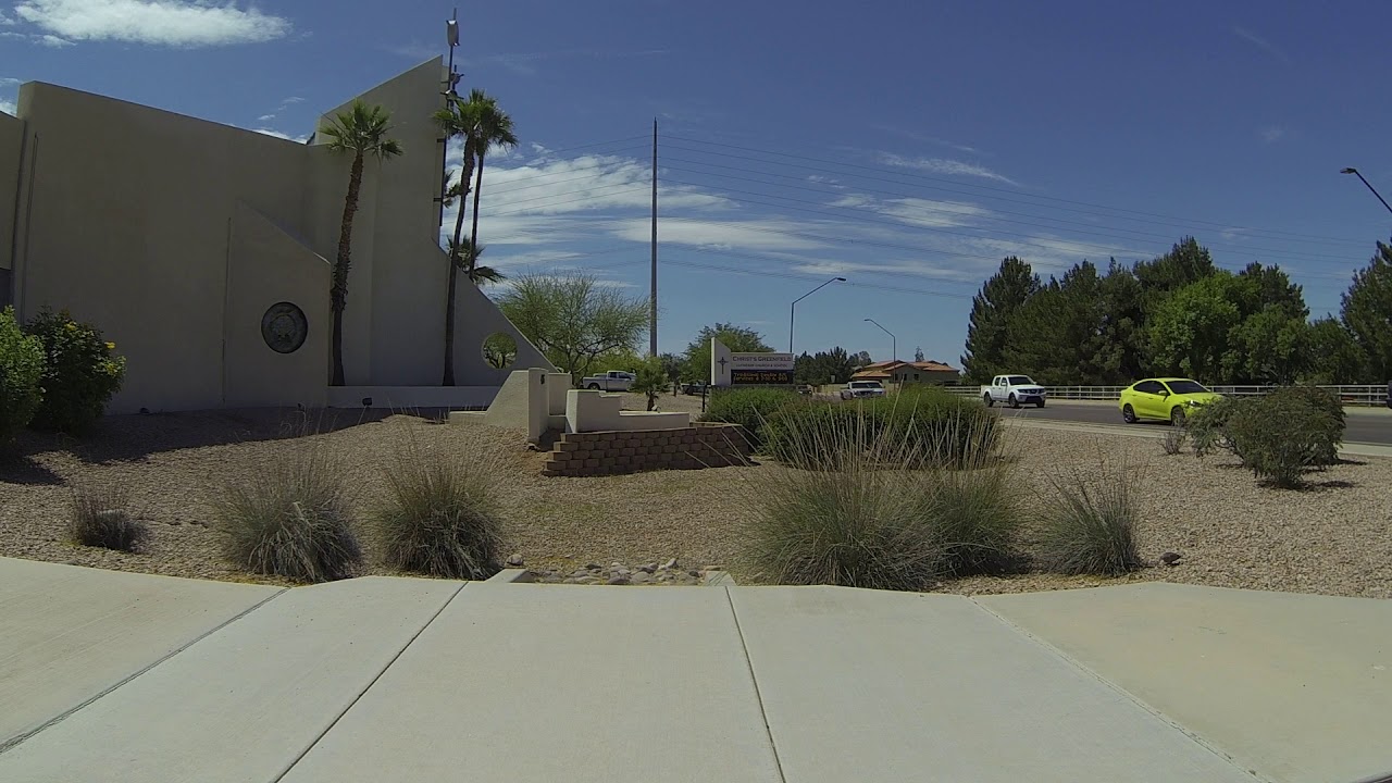 Christ's Greenfield Lutheran Church With The Hand Of Rob, Gilbert ...